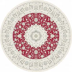 Round rug - Arabella (red)