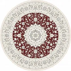 Round rug - Arabella (burgundy)