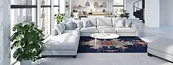 Wilton rug - Murzuk (blue)