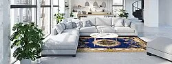 Wilton rug - Marand (blue)