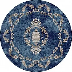 Round rug - Taknis (blue)
