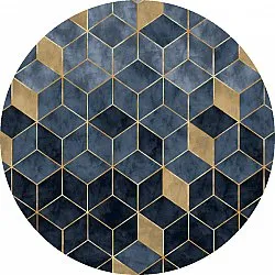 Round rug - Brigooda (blue)