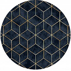 Round rug - Brigooda (dark blue)