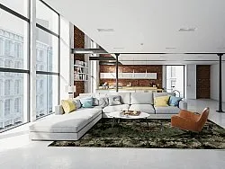 Wilton rug - Taknis (dark green)