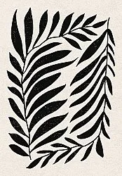 Wilton rug - Betty (beige/black)