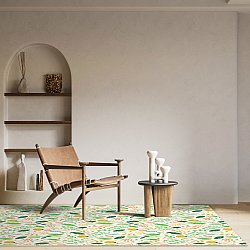 Wilton rug - Fleur (yellow/green/multi)