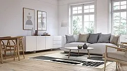 Wilton rug - Suki (beige/black)