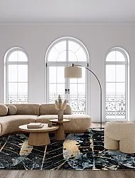 Wilton rug - Nyx (black/multi)