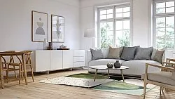 Wilton rug - Nell (green/multi)