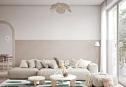 Wilton rug - Leni (white/green)