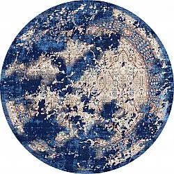Round rug - Temima (blue)
