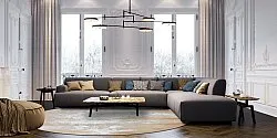 Round rug - Zarzi (beige)