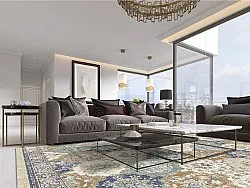 Wilton rug - Bohemia (blue/multi)