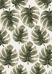 Wilton rug - Falling Leaves (green)