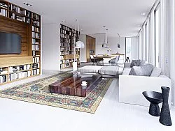 Wilton rug - Siliana (blue)