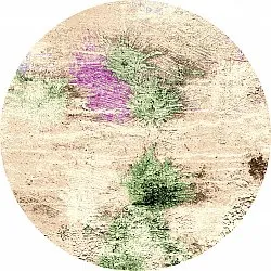 Round rug - Dimos (beige/multi)