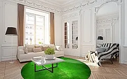 Round rug - Anzio (green)