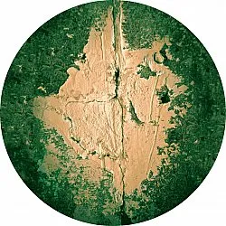Round rug - Positano (beige/green)