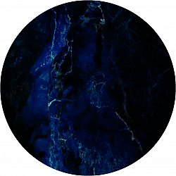 Round rug - Zuani (dark blue)