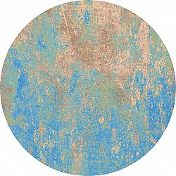 Round rug - Pavoa (blue)