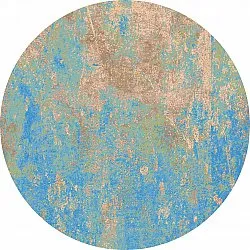Round rug - Pavoa (blue)