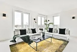 Wilton rug - Campana (beige/yellow)