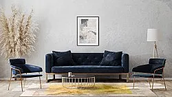 Wilton rug - Budoni (grey/beige/yellow)