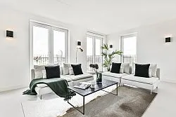 Wilton rug - Prades (white/grey)