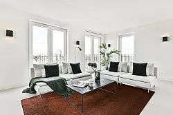 Wilton rug - Bovera (brown/red)