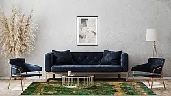 Wilton rug - Cantoria (beige/green)