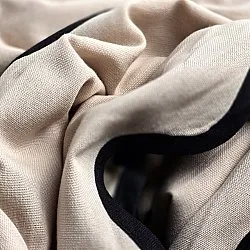 Cotton tablecloth - Yrsa (light beige)