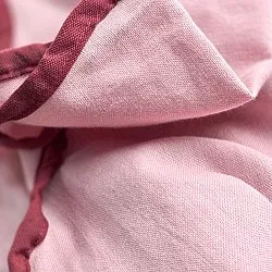 Cotton tablecloth - Yrsa (pink)
