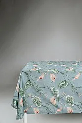 Cotton tablecloth - Adella (turquoise)