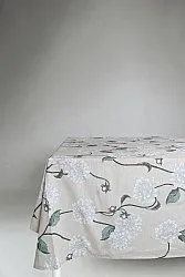 Cotton tablecloth - Alyssa (beige/grey)