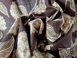 Cotton tablecloth - Dorthe (purple)