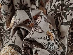 Cotton tablecloth - Lotten (brown)
