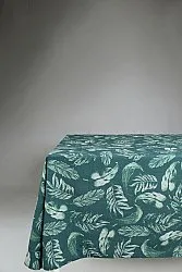 Cotton tablecloth - Lowe (green)