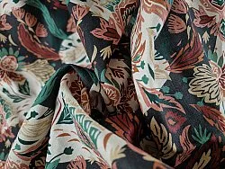 Cotton tablecloth - Paula (blue/multi)