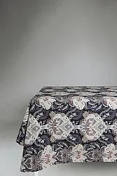 Cotton tablecloth - Paula (blue)