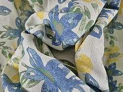 Cotton tablecloth - Petite (blue)