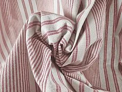 Cotton table cloth - Valerie (red)