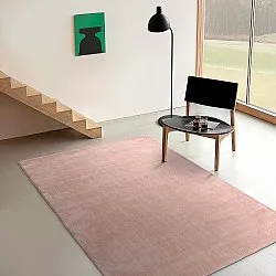 Recycled PET with viscose look (pink)