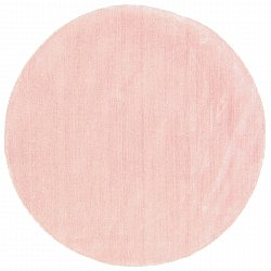 Round rug - Eco Recycled PET (pink)
