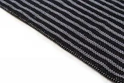 Rag rug - Eila (grey/grey-black)