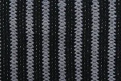 Rag rug - Eila (grey/grey-black)