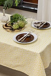 Cotton tablecloth Ella (yellow)