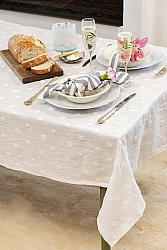 Linen tablecloth - Elsa (white)