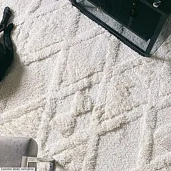 Shaggy rugs - Rostock (offwhite)