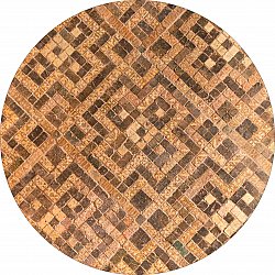 Round rug - Lamego (beige/brun)