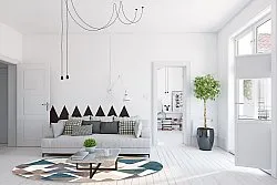Round rug - Branco (multi)